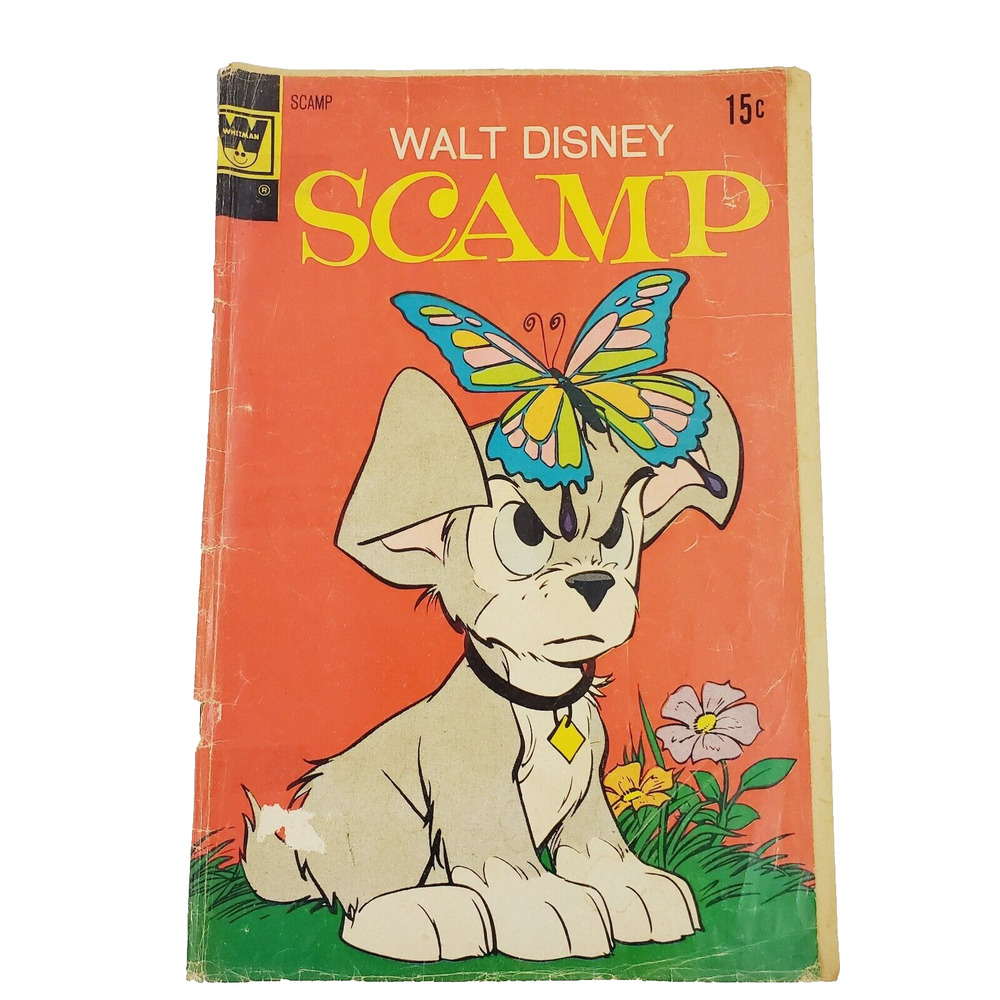 Walt Disney Scamp Comic Adult's Unisex Vintage & Rare 1961 Magazine - Retro Fair